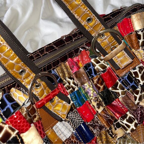 STYLO Multicoloured Purse - Picture 3 of 9